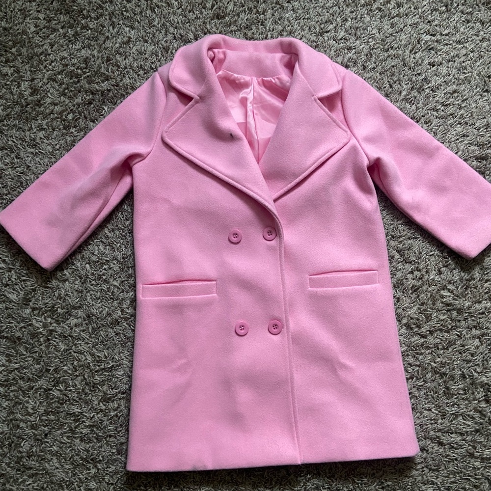 KIDS PEA COAT / TREACH COAT KIDS SIZE 7 / 130